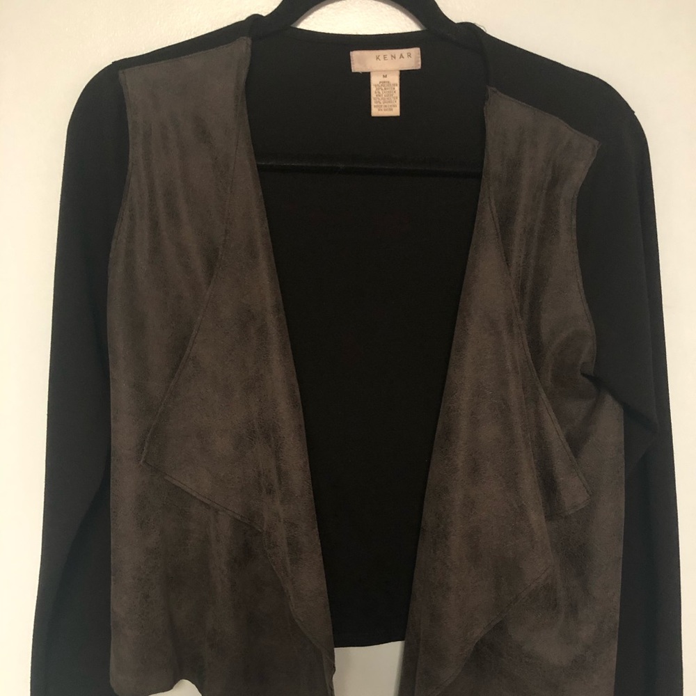 Open front blazer by Kenar